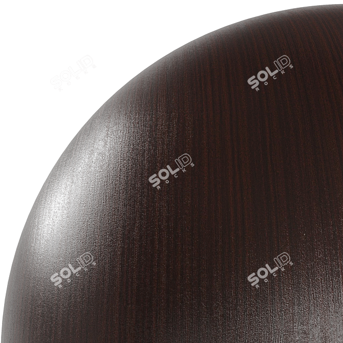 Mahogany Wood Texture 3D model image 4