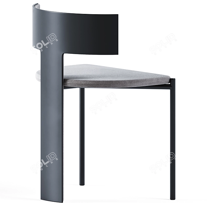 Zefir Chair: Timeless Elegance 3D model image 2