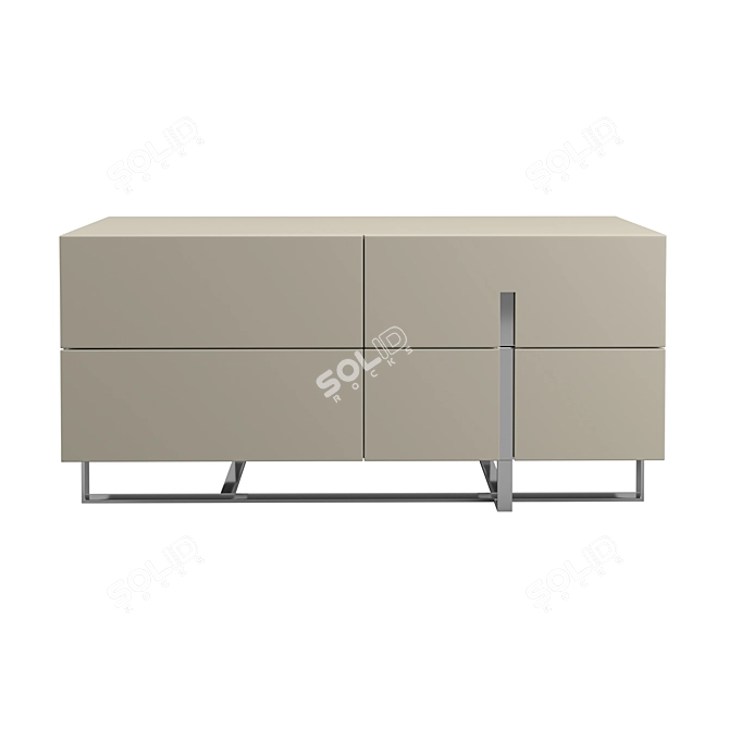 VIGO Glossy Buffet by MOD Interiors • Stylish & Functional 3D model image 2