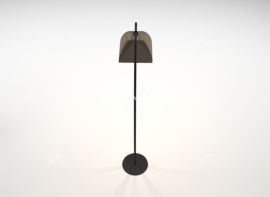 Title: Elegant Aladino Floor Lamp 3D model image 3