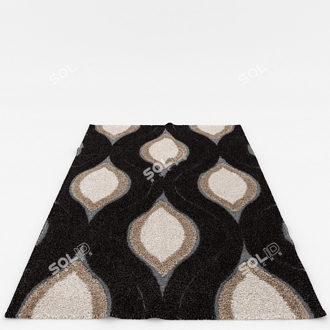 Versatile Rug Set with VRayFur 3D model image 5