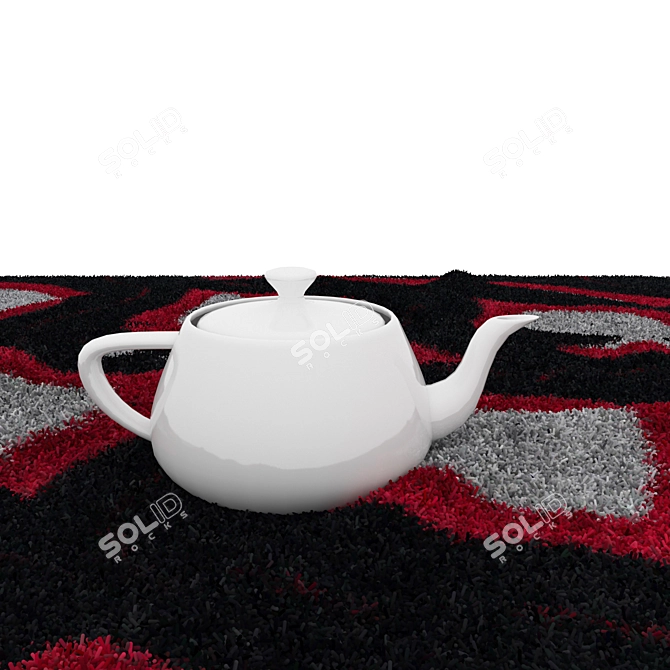 Versatile Rug Set with VRayFur 3D model image 6