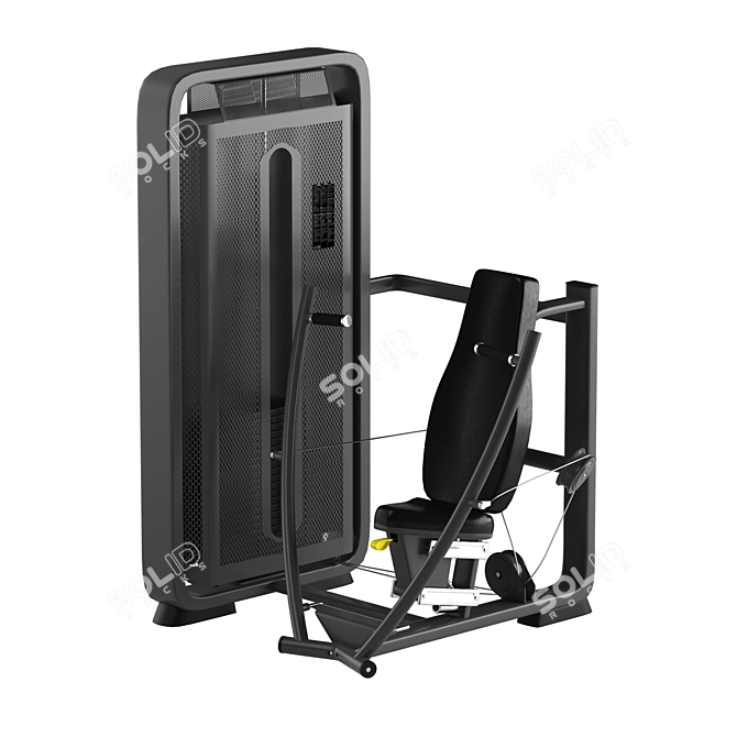 FitFlex Gym Equipment 3D model image 4