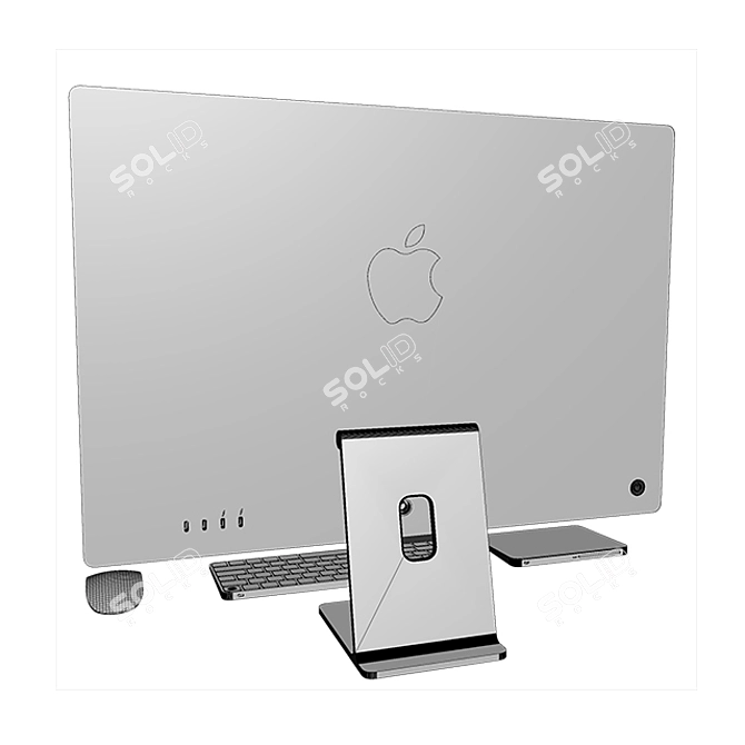 Imac 24" All Colors: Complete & Magical 3D model image 13