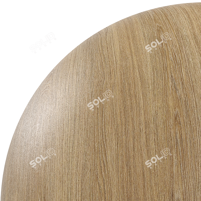 Golden Oak Wood Texture 3D model image 4