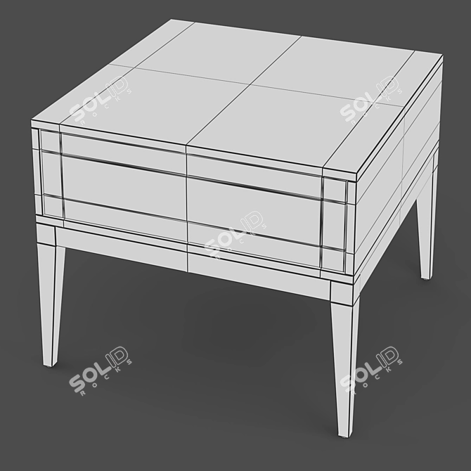 MOD Interiors Marbella Side Table - Elegant and Versatile 3D model image 3