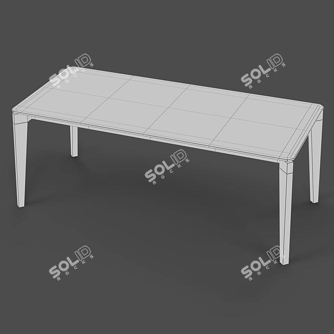 MOD Interiors MARBELLA Dining Table 3D model image 3