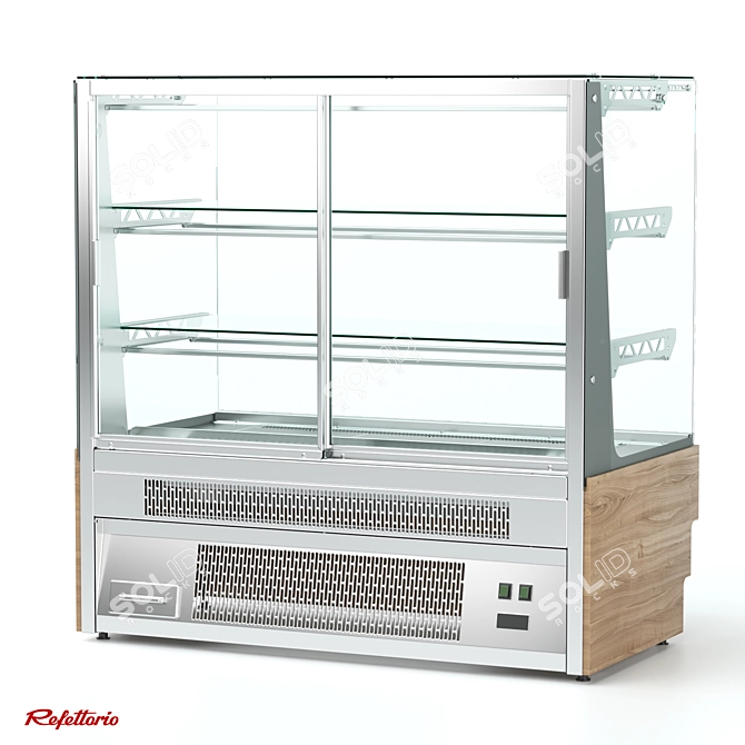 Refettorio RKC2 Confectionery Showcase - Professional Refrigerated Equipment 3D model image 6