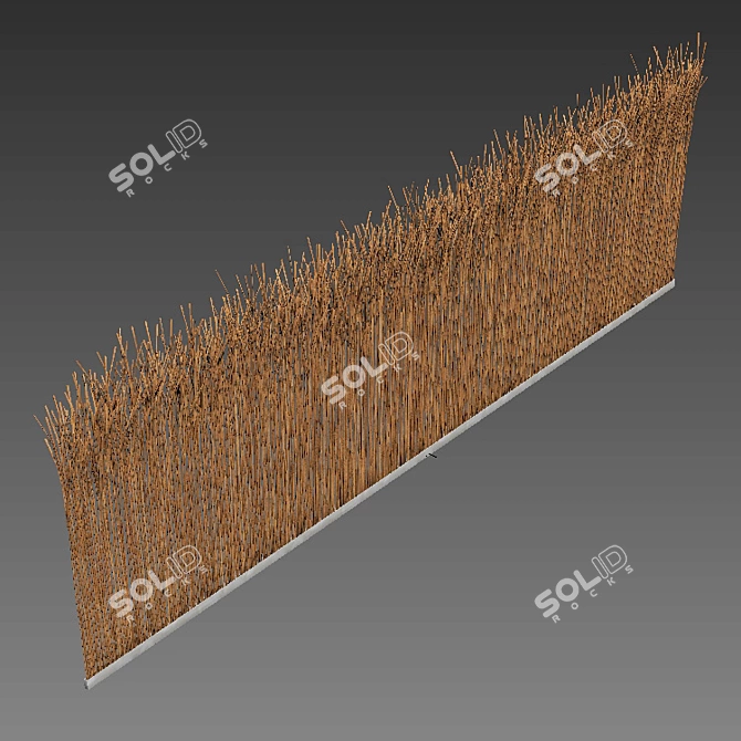 Elegant Branches Screen No. 5 3D model image 5