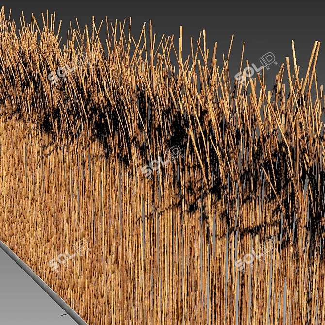 Elegant Branches Screen No. 5 3D model image 6