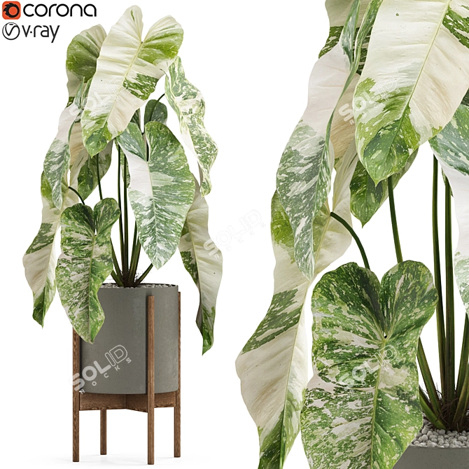 522 Plant Collection: Lush Greenery for Your Space 3D model image 1