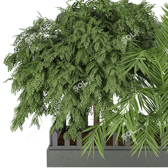 Vol 190 Plant Collection: High-Quality, Lightweight 3D model image 2