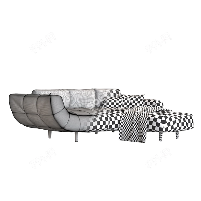 CozyModular Sofa 3D model image 5