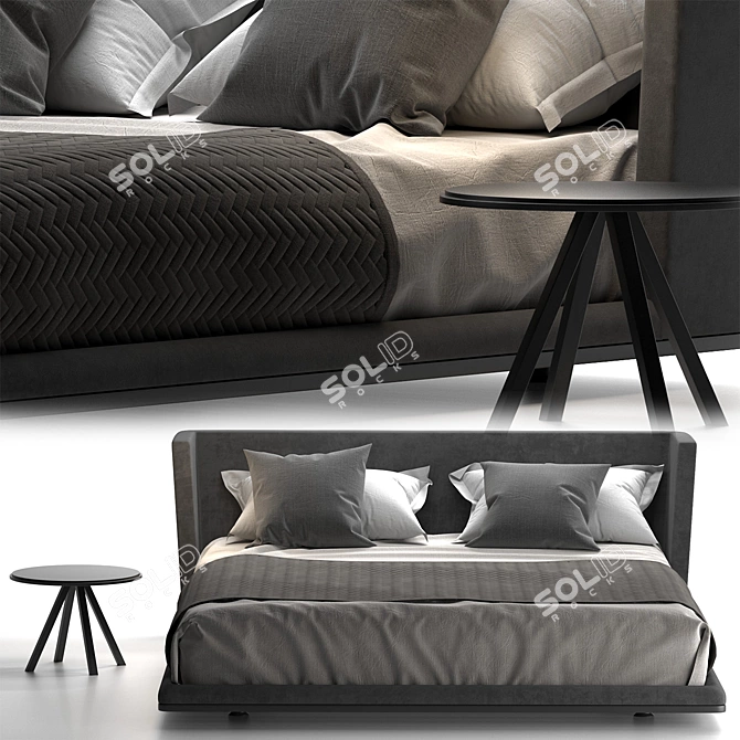 NOONU - Stylish and Versatile B&B Italia Sofa 3D model image 2