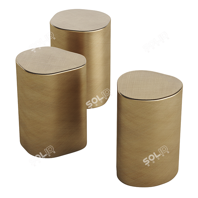 Cattelan Pancho 2021 Coffee Table 3D model image 3