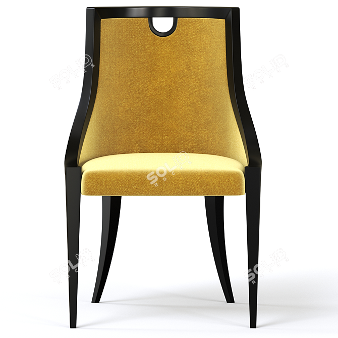 KARAB Upholstered Fabric Chair 3D model image 2