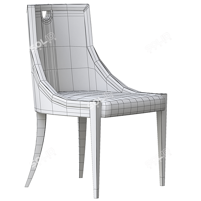 KARAB Upholstered Fabric Chair 3D model image 5