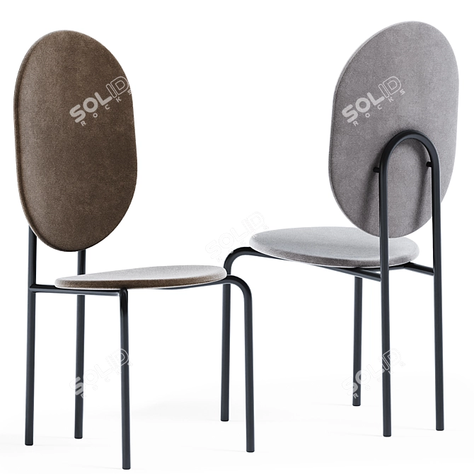 Elegant Michelle b Chair SP01 3D model image 2