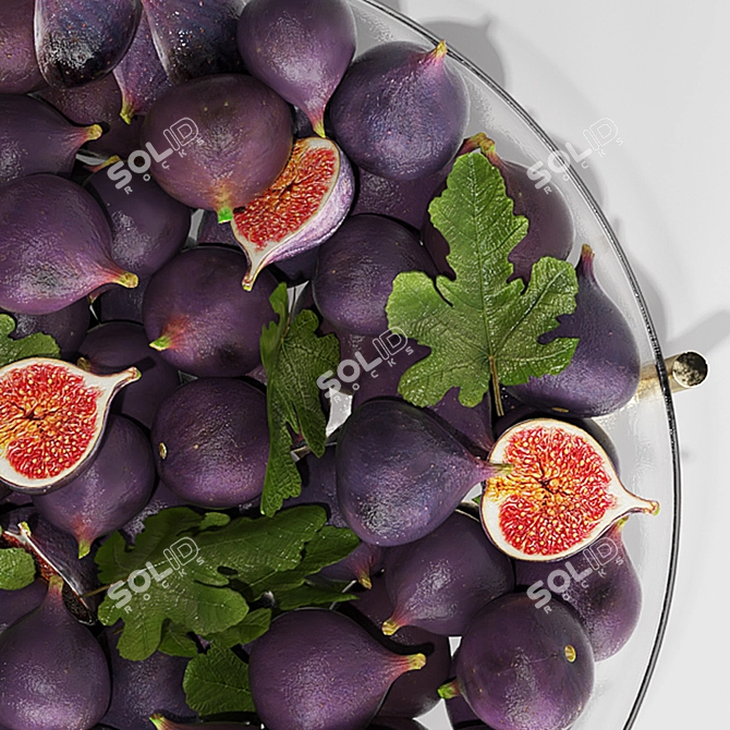 Modern Fruits Dish 2015 3D model image 5