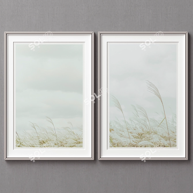 Versatile Picture Frames Set 3D model image 6