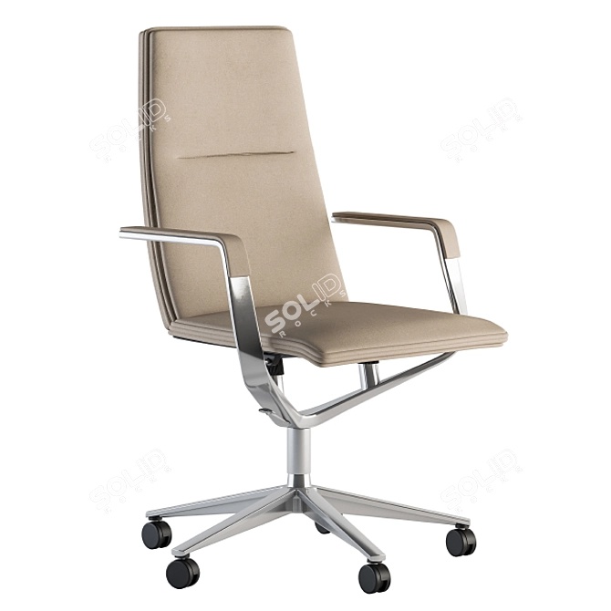 Ergonomic Office Chair Set 10 3D model image 3