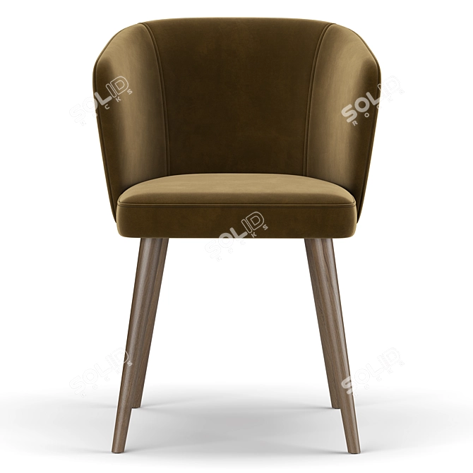 Lot Dining Chair: Modern and Stylish Furniture 3D model image 3