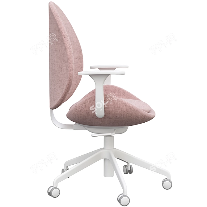 Ergonomic Hattefjäll Office Chair 3D model image 4