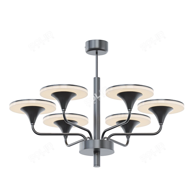 PILLAR LED Chandelier 3D model image 4