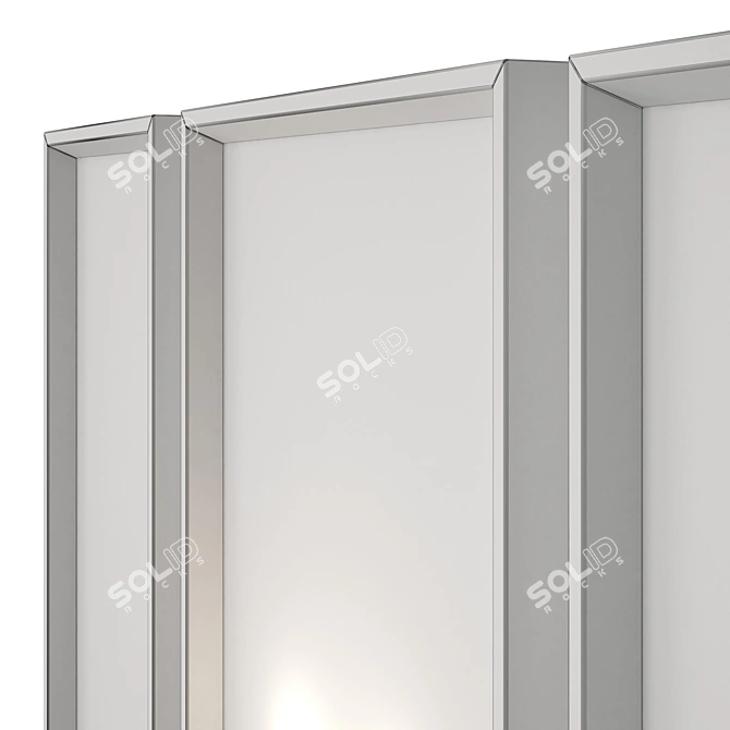 Modern NISSEDAL Mirror Collection 3D model image 5