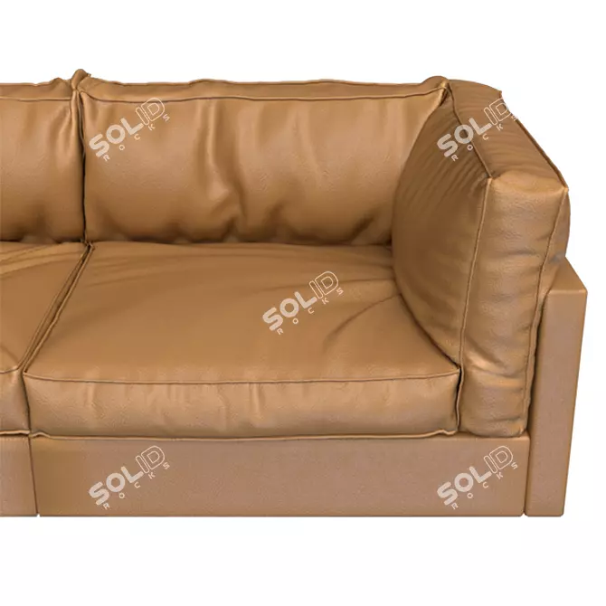 Modern Classic Sofa | SQUARE GROUND 3D model image 3