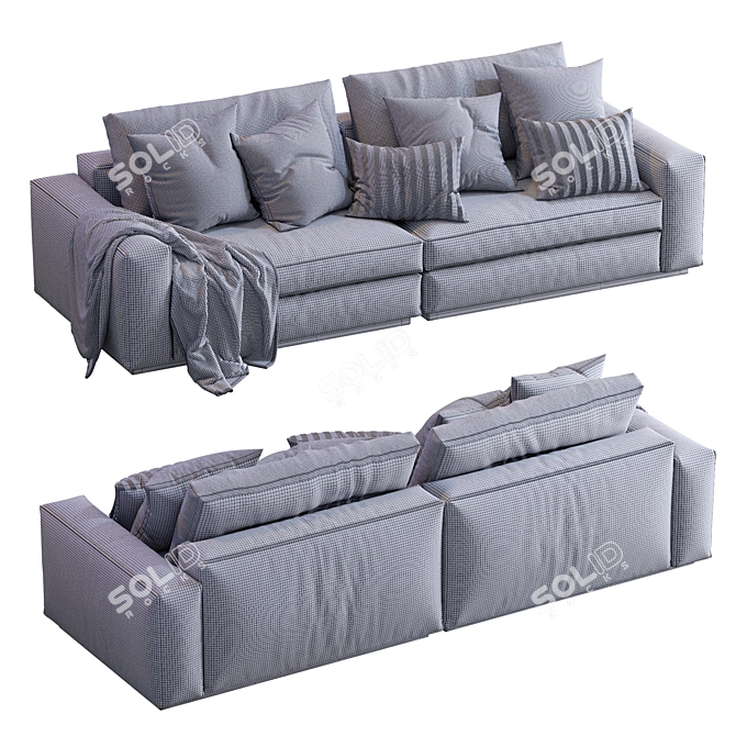 Flexform Beauty Sofa - Modern and Stylish 3D model image 5