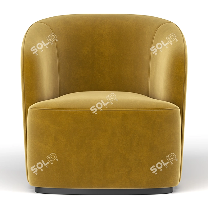 Ritz 2013 Armchair: Sleek and Stylish 3D model image 3