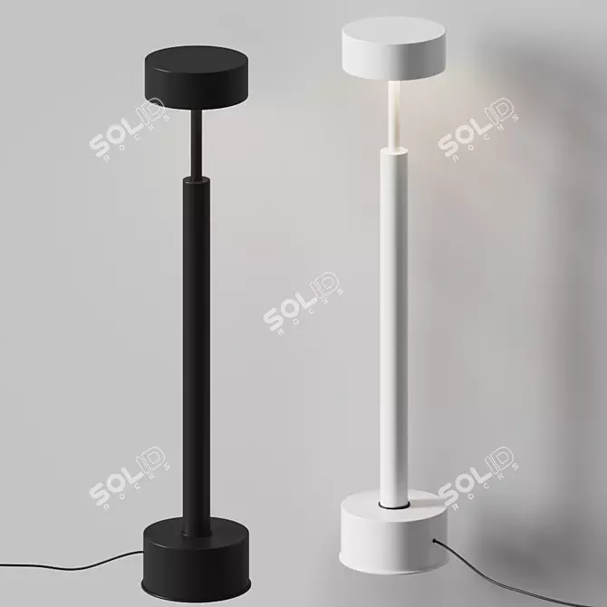 Peak: Elegant Illumination in Minimalist Design 3D model image 1