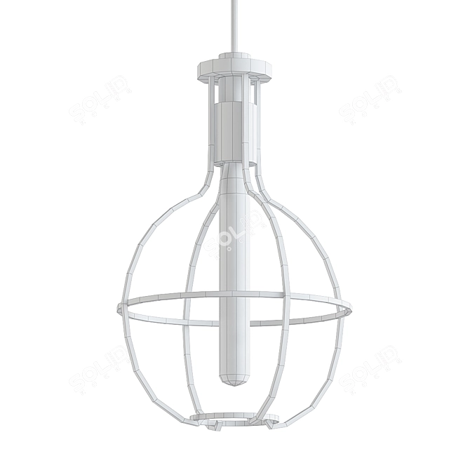 - Elegant Colebrook Round Pendant
- Stylish Hudson Valley Pendant
- Versatile Round Pendant Light
- Modern Cole 3D model image 2