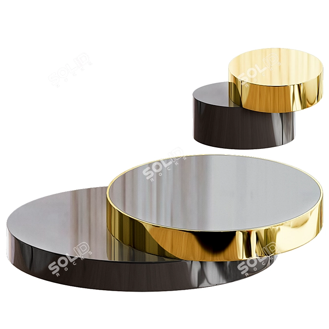 Sleek BENSON Sofa by Minotti 3D model image 1