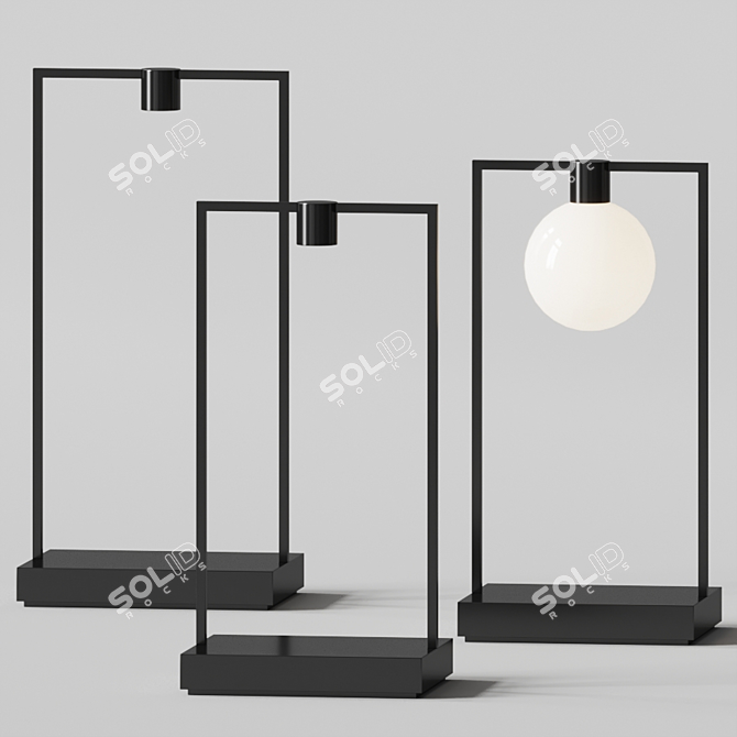 Curiosity Table Lamp by Davide Oppizzi 3D model image 1
