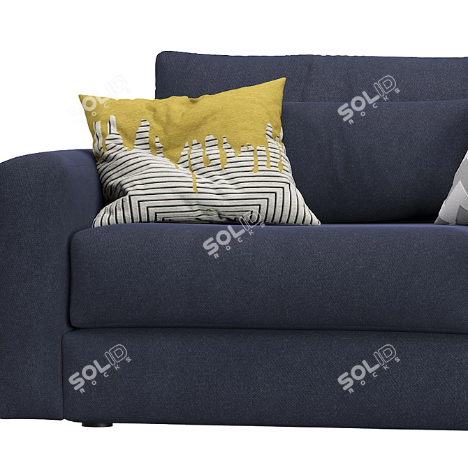 Modern Luxury Sofa Mithos - Dienne Salotti 3D model image 6