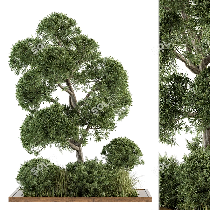 Greenery Oasis - Garden Set 16 3D model image 1