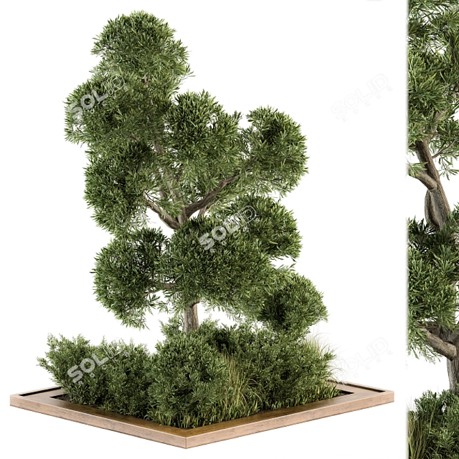 Greenery Oasis - Garden Set 16 3D model image 2
