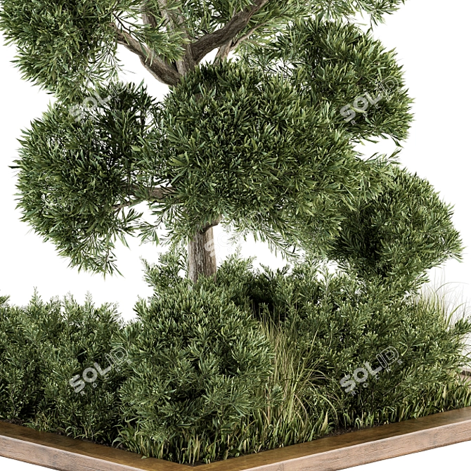 Greenery Oasis - Garden Set 16 3D model image 3