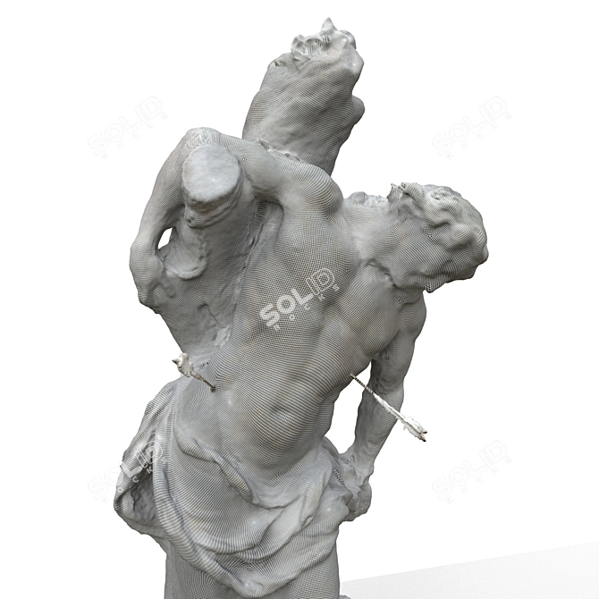 Sebastian of Karlstein Statue | Photogrammetry 3D Model 3D model image 6