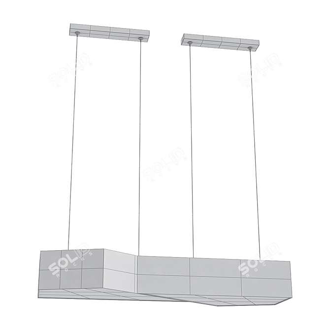 Innovative Helix 2 Pendant Light 3D model image 2