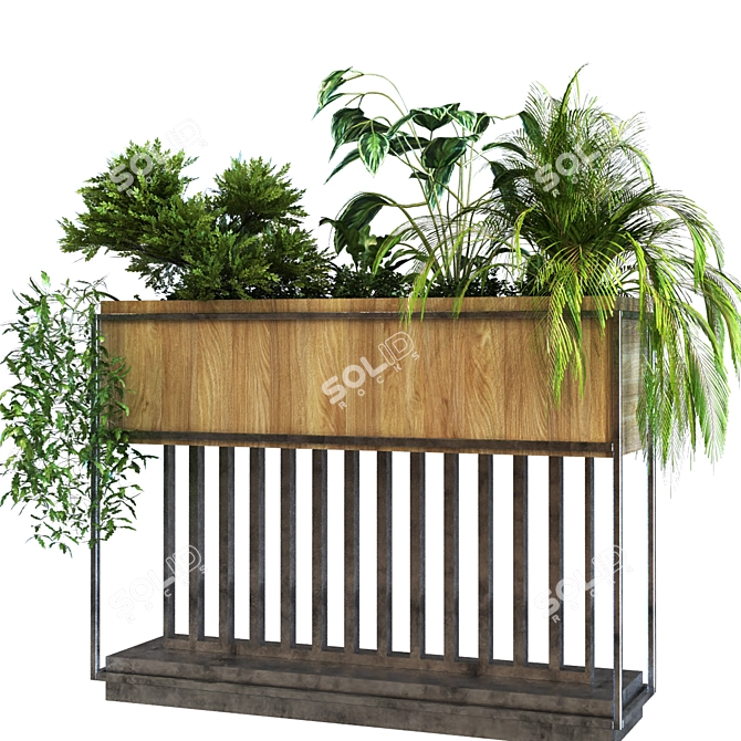 Natural Greenery Box Set 3D model image 2