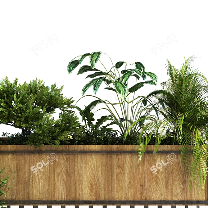 Natural Greenery Box Set 3D model image 4