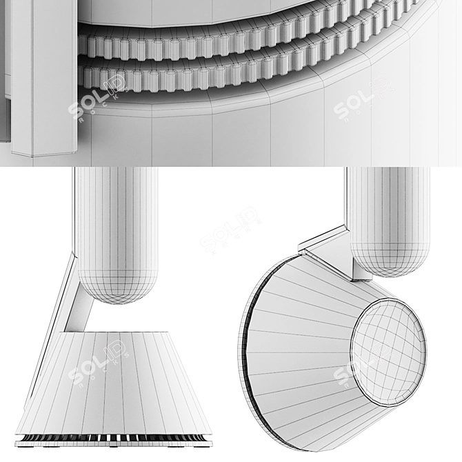 Elegant Beolab 28 Sound System 3D model image 6