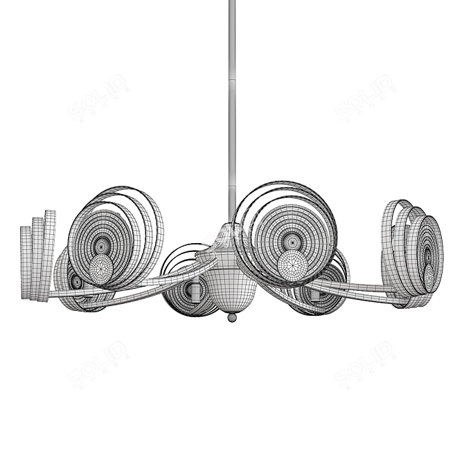 Innovative ISTAN Design Lamp 3D model image 3