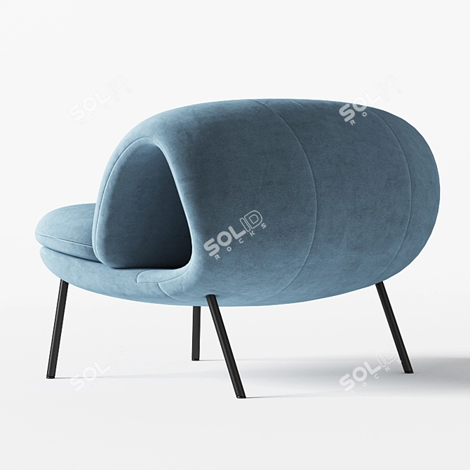 Innovative Maki Easy Chair 3D model image 3
