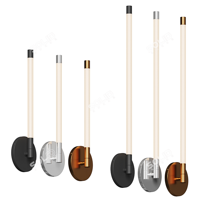 Elegant Motif Lighting Collection 3D model image 2