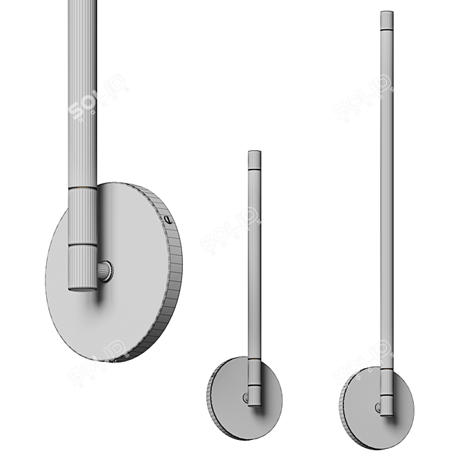 Elegant Motif Lighting Collection 3D model image 3