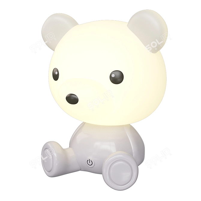 Dreamy Bear Night Light 3D model image 2